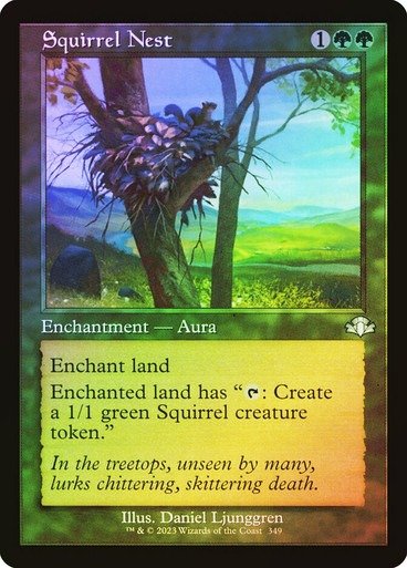 Producto - Squirrel Nest (Retro Frame Foil)