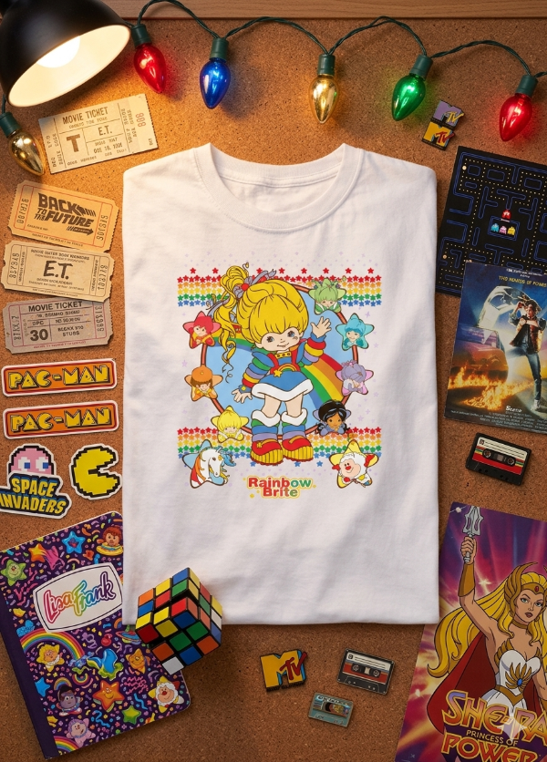Producto - Remera Mujer Rainbow Brite Estrellas y Amigos