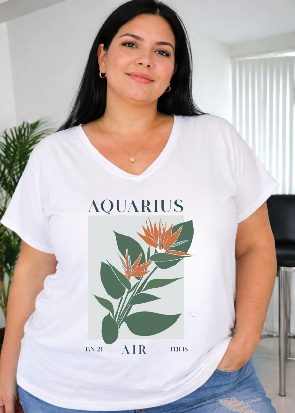 Producto - Escote V Sublimada (Acuario)