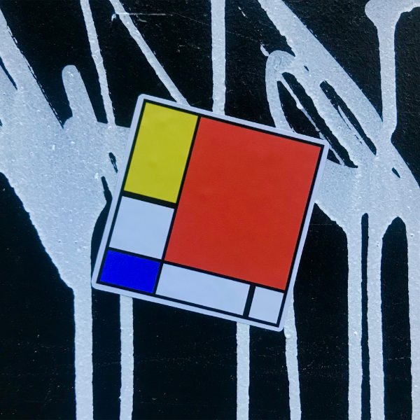 Producto - Sticker Mondrian