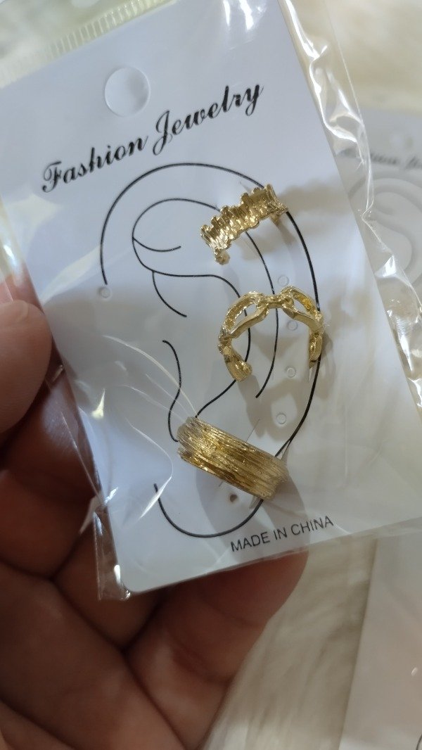 Producto - Set Aros cuff a presión