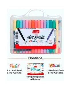 Producto - Marcador trabi valija art brush x 30 unidades surtidas