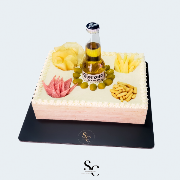 Producto - Torta Sándwich Rectangular con Picada y Cerveza - 0