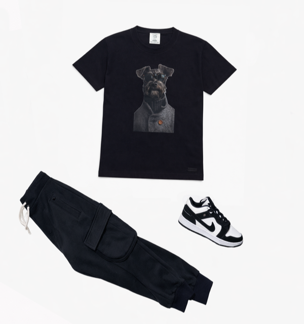 Producto - REMERON OVERSIZE NEGRO FRENCH DOG - 1