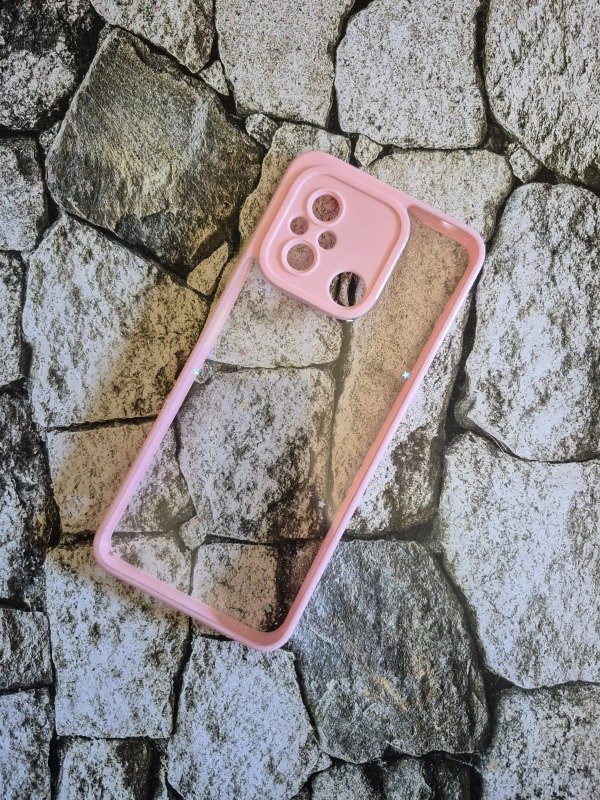 Producto - Funda bumper glam Xiaomi Redmi 12C rosa