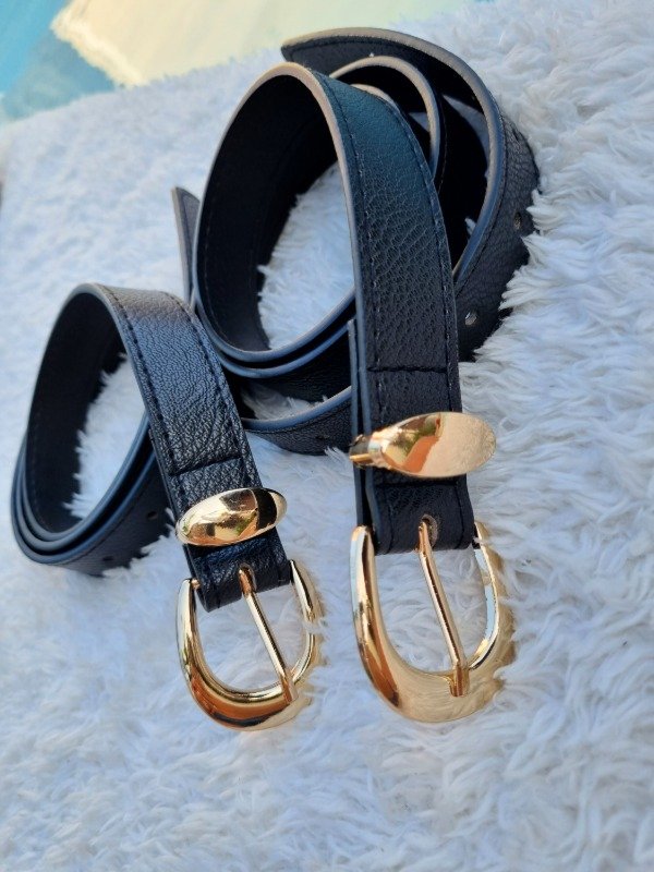 Producto - CINTO CLASICO HEBILLA DORADA