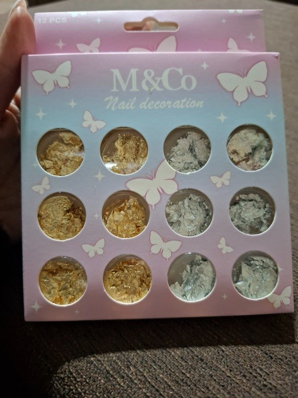 Producto - Set de Laminas de oro