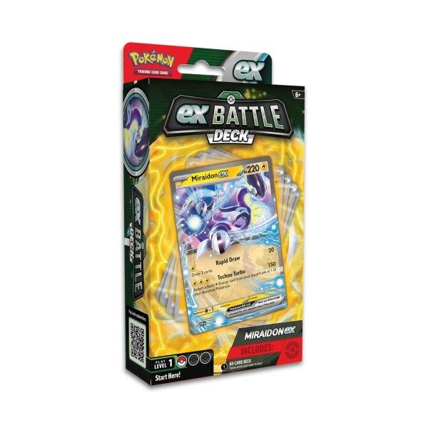 Producto - Scarlet and Violet: Battle Deck - Miraidon ex