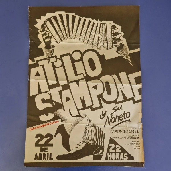 Producto - Ferreyra, Marcelo - Afiche Atilio Stampone y su Noneto, Viedma - 1