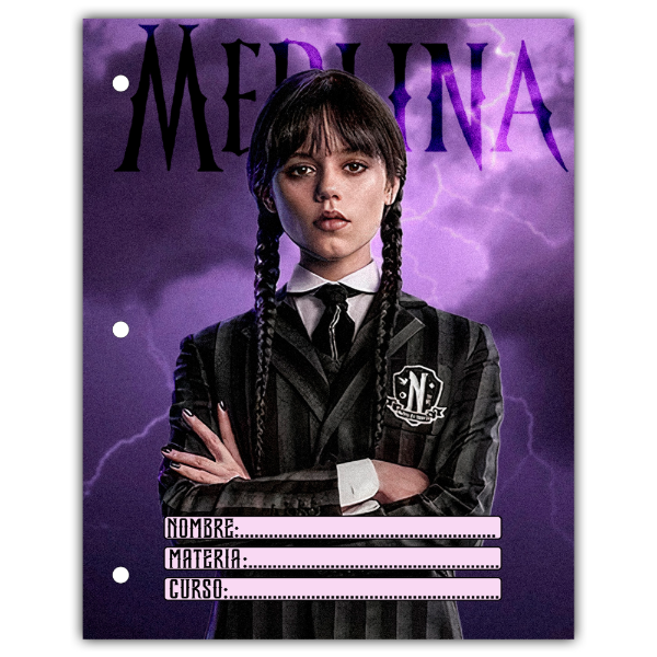 Producto - Carátula Separadores N3 Merlina Diseño 3