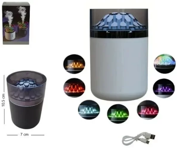 Producto - Humidificador Volcán con Luces LED - 1