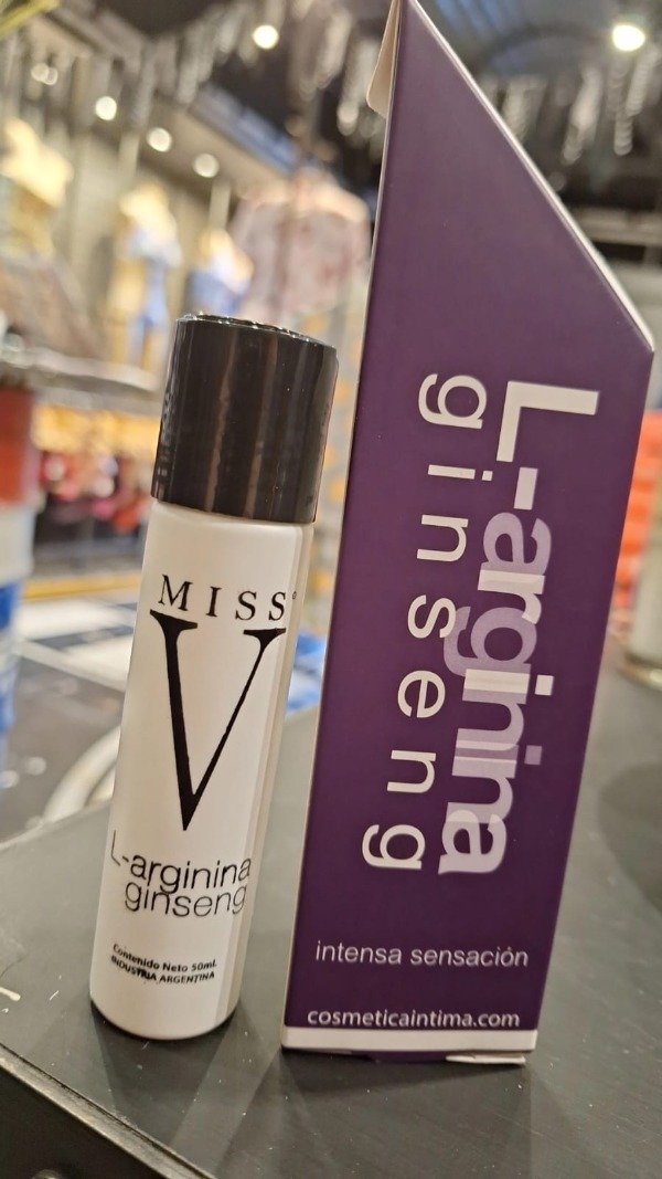Producto - Lubricante Miss V L-arginina