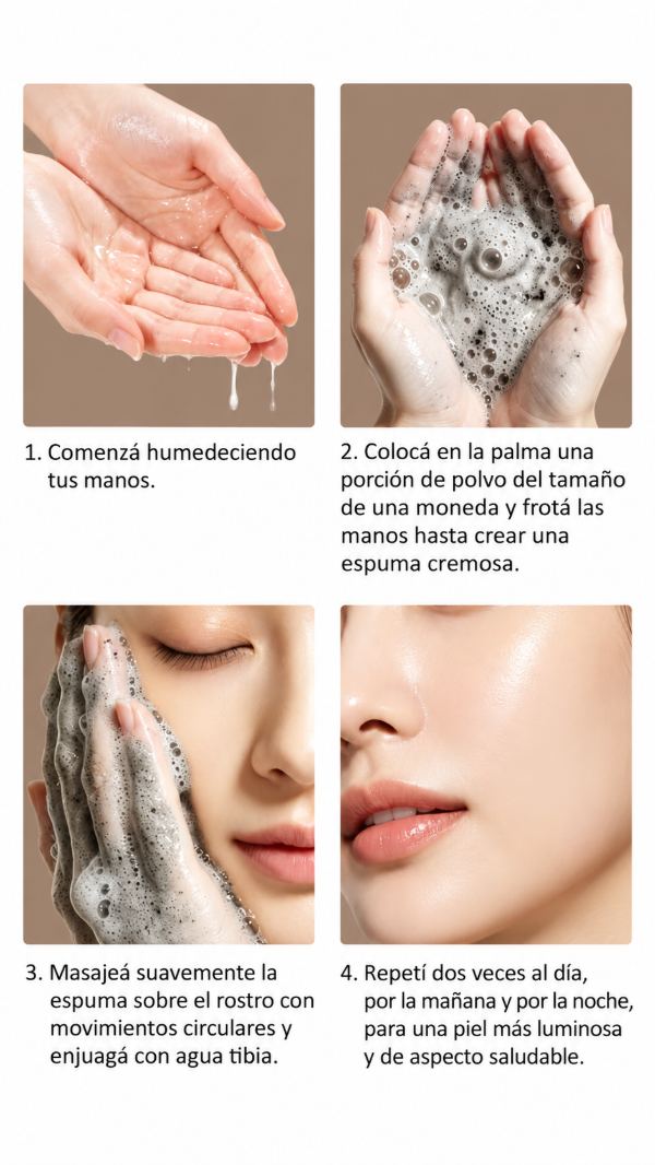 Producto - POLVO ENZIMATICO LIMPIADOR FACIAL DE CAFE 50 GR - 3