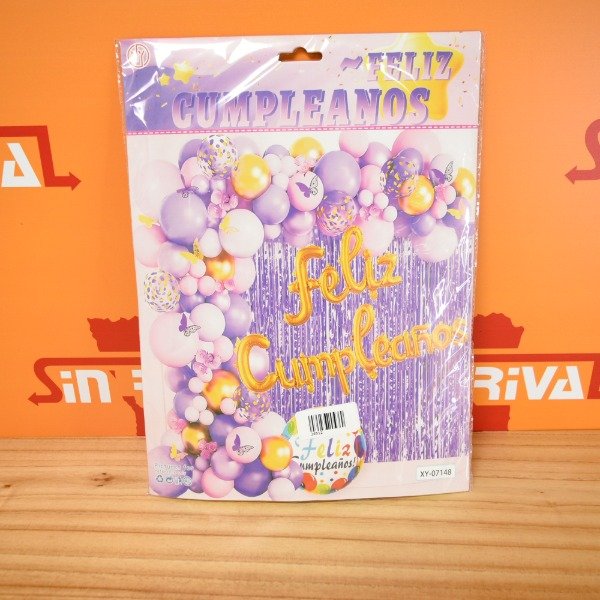 Producto - SET DE GLOBOS DECO + CORTINA 3099/31 10768