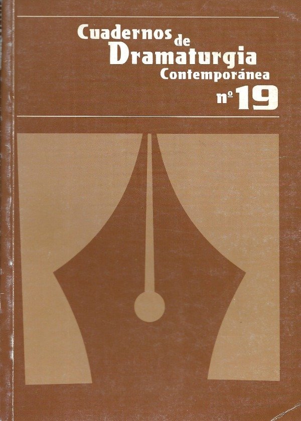 Producto - Cuadernos de Dramaturgia contemporánea 19