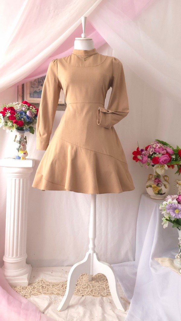 Producto - Vestido Julie Baige! IMPORTADO SIN USO - 0