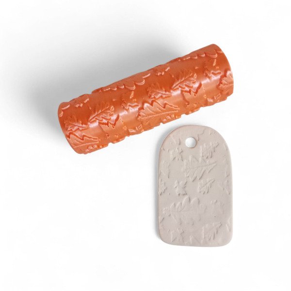 Producto - RODILLO 3D TEXTURA HOJAS OTOÑO