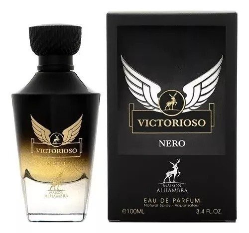 Producto - PERFUME ALHAMBRA EDP VICTORIOSO NERO 100ML ORIGINAL