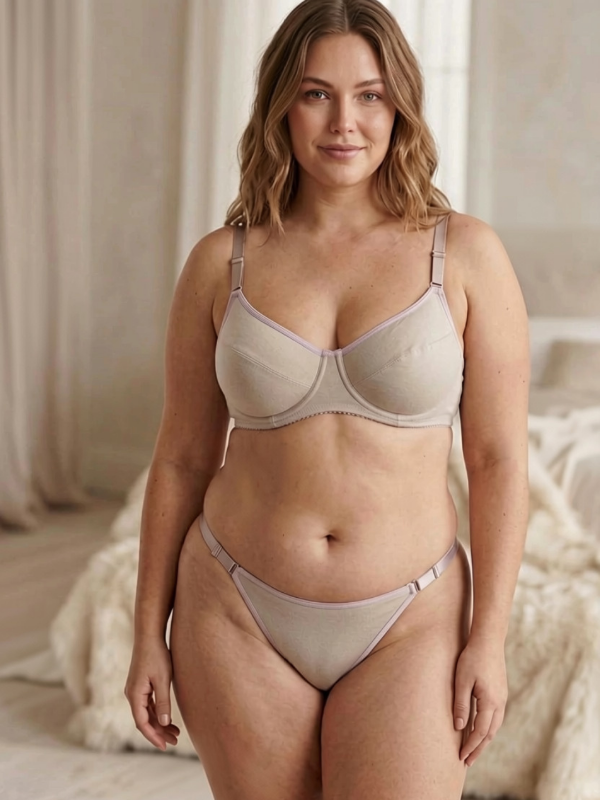 Producto - ART 692 CAELI CONJUNTO CON ARO DE ALGODÓN NUDE
