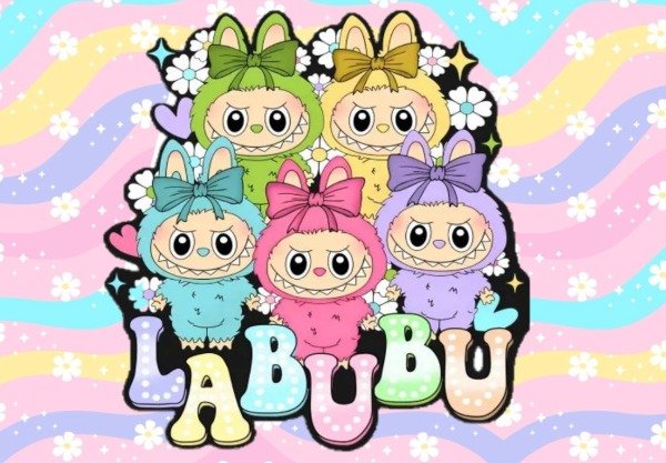 Producto - LAMINA LABUBU 13 RECTANGULAR