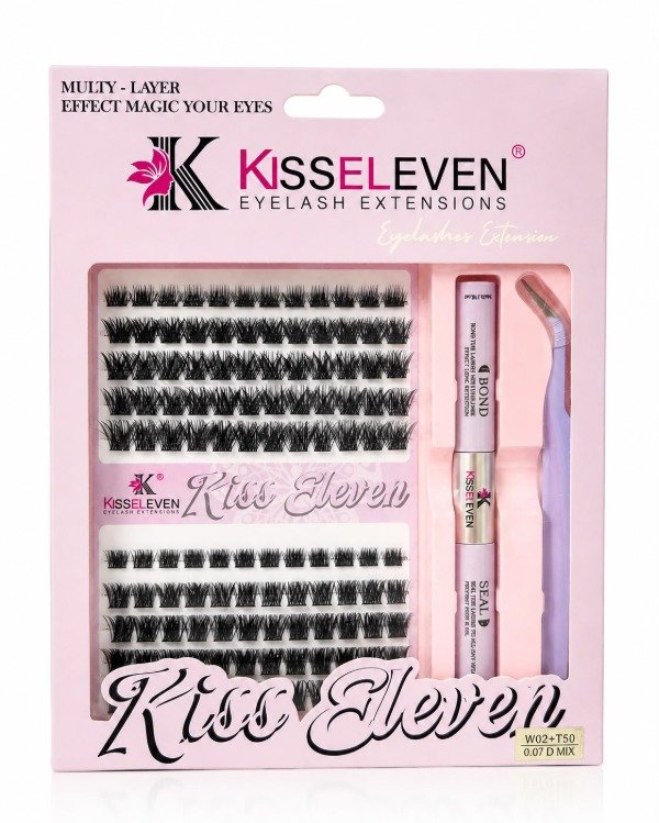 Producto - PESTAÑAS PUNTO POR PUNTO KISSELEVEN