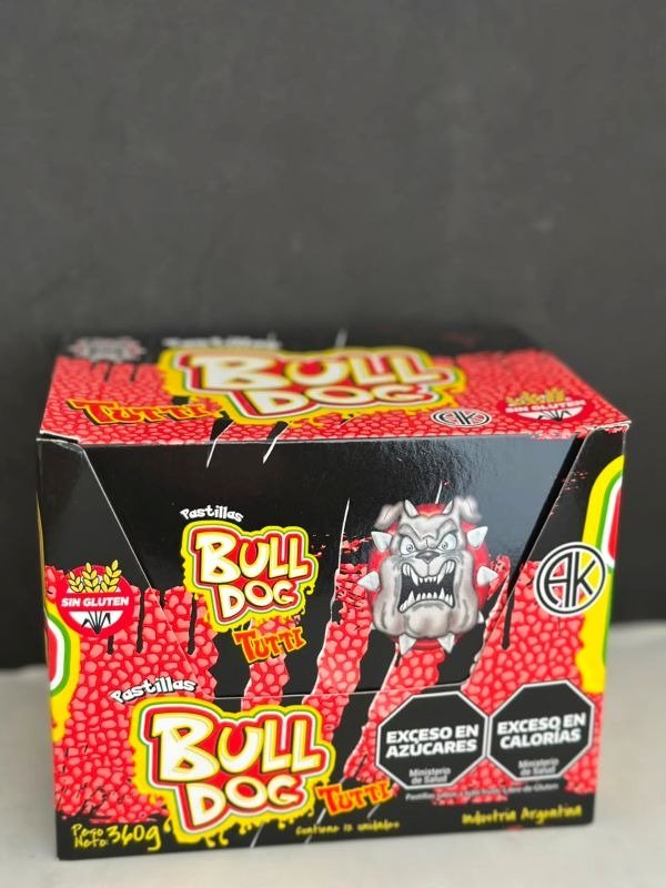 Producto - Pastillas Bulldog Tutti Fruti