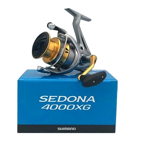 Producto - Reel Frontal Shimano Sedona 4000XG 4 Ruleman Freno 11kg Carrete Manija Aluminio - 6