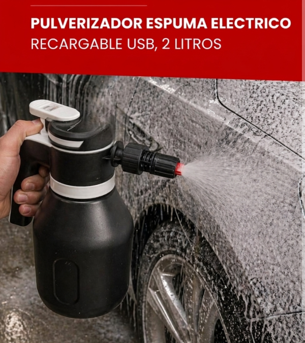 Producto - ESPUMADOR ELÉCTRICO RECARGABLE 2 LTS - 0