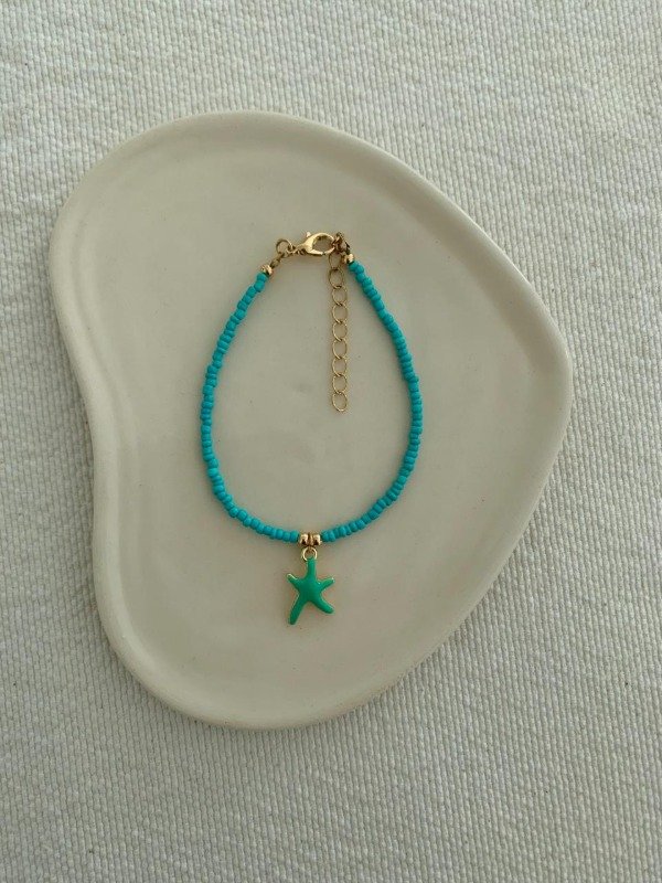 Producto - Tobillera estrella aqua