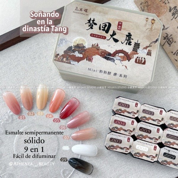 Producto - Esmalte solidos: Soñando en la dinastía Tang
