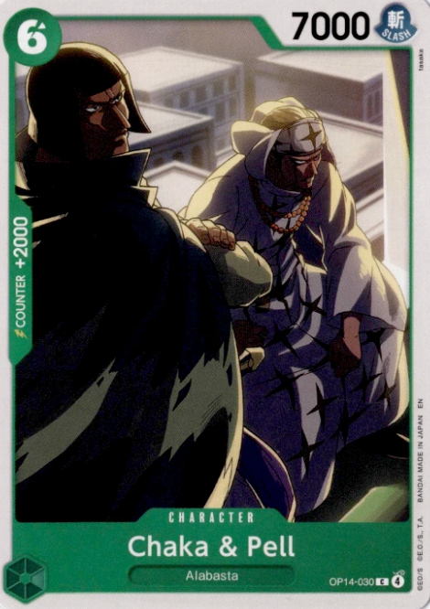 Producto - Chaka and Pell - OP14-030 The Azure Sea's Seven