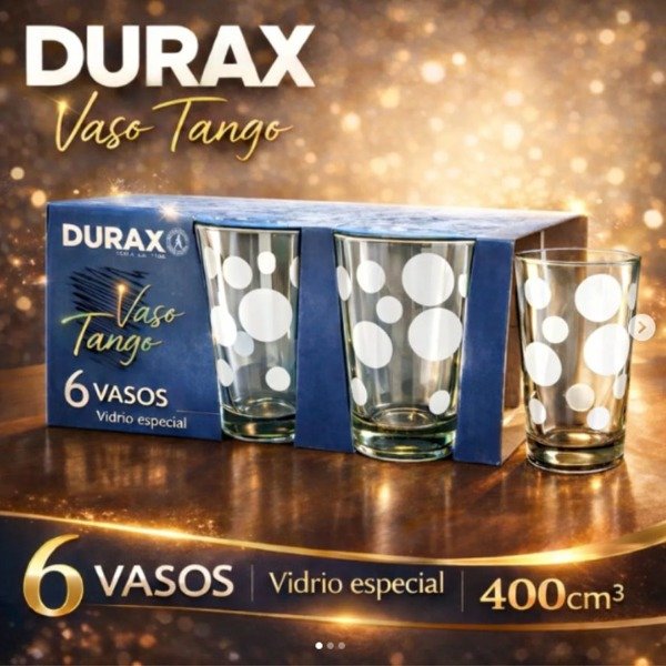 Producto - VASO TANGO LUNARES BLANCOS X 6 - 1