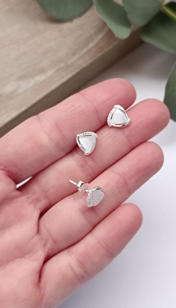 Producto - Aros Nácar y cubics