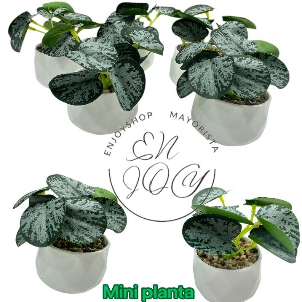 Producto - Planta Artificial Decorativa con Maceta 15 Cm