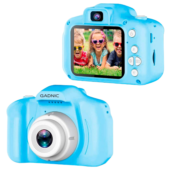 Producto - Cámara De Fotos Digital p/Niños -3mp -incluye juegos -microSD 4Gb
