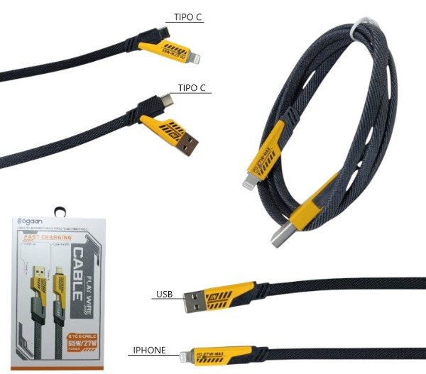 Producto - CB111 CABLE 4 EN 1 ULTRA CALIDAD