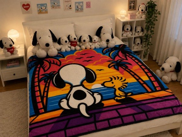 Producto - Manta Snoopy