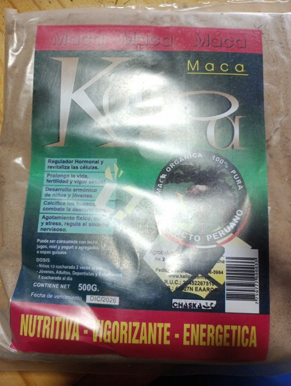 Producto - Maca x 500gr