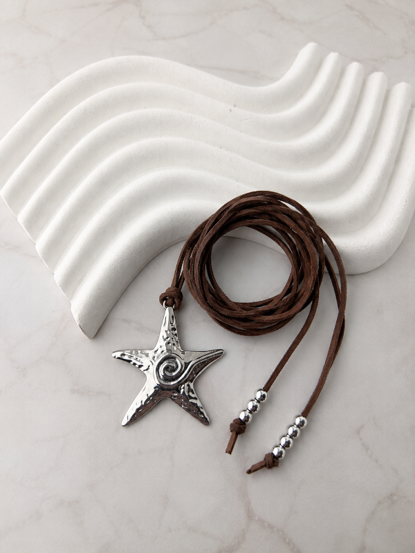 Producto - CHOCKER DE GAMUZA MARRÓN 1011