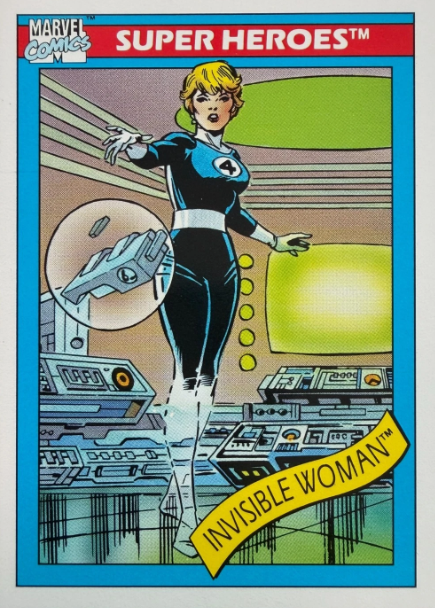 Producto - 1990 Impel Marvel Universe #43 - Invisible Woman - 0