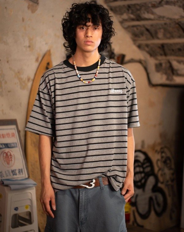 Producto - GRAY STRIPES TEE - 0