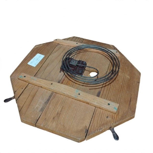 Producto - Reloj Casa Escasany-Aleman D.R.G.M. 1092862-Ojo de buey-Funciona-Llave original - 8
