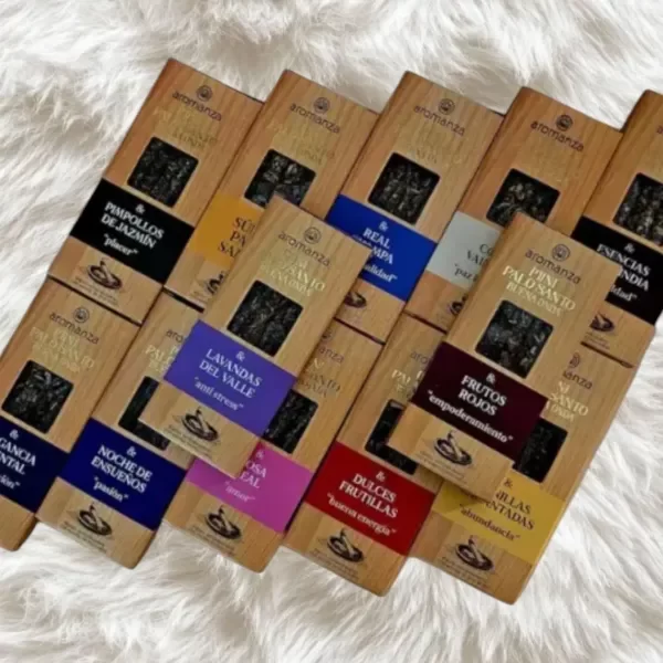 Producto - Sahumerios palo santo aromanza