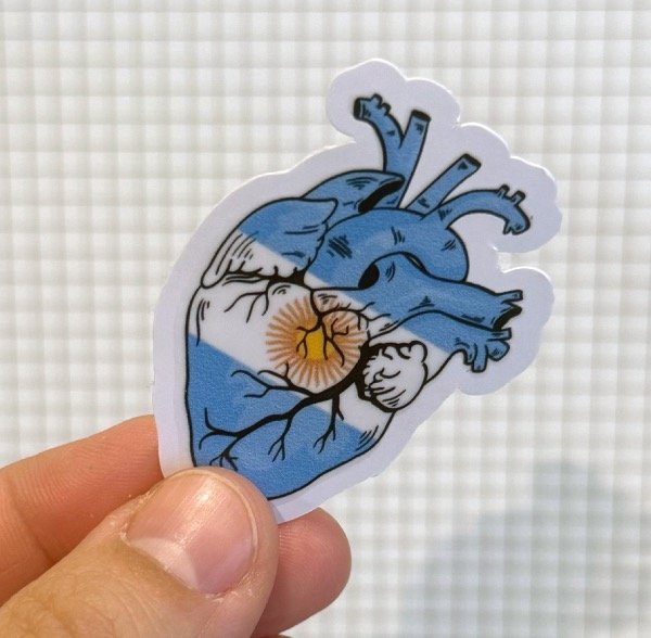 Producto - Sticker arg corazón