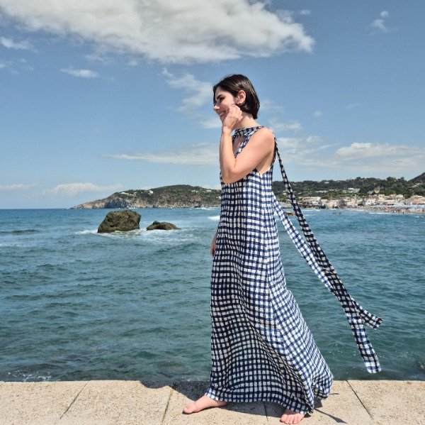 Producto - Maxi vestido Picnic reversible