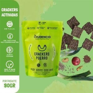 Producto - Crackers Puerro Crudencio 90gr
