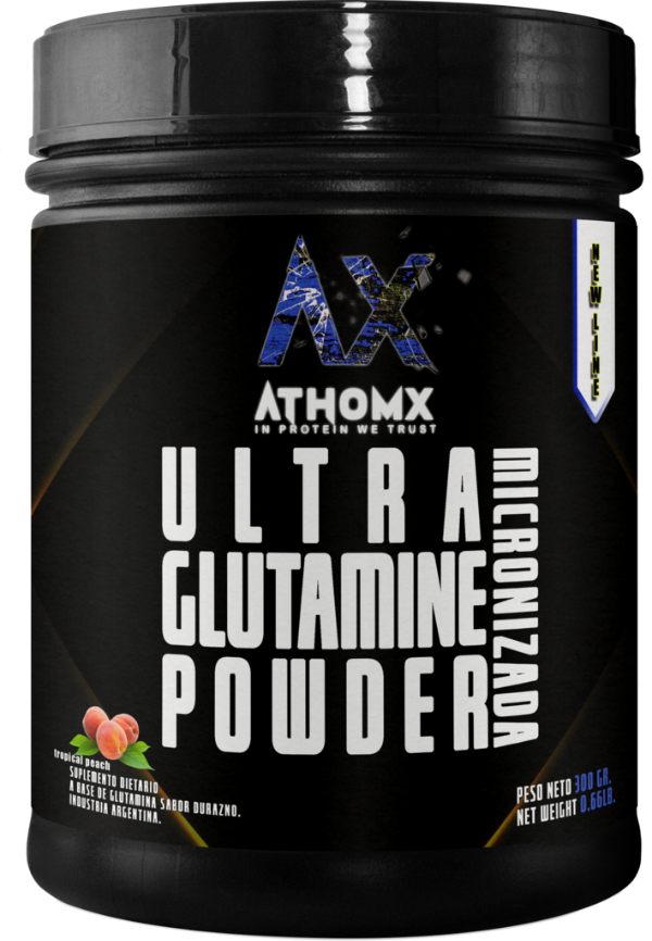 Producto - Ultra Glutamina Powder Micronizada 60 Serv Athomx