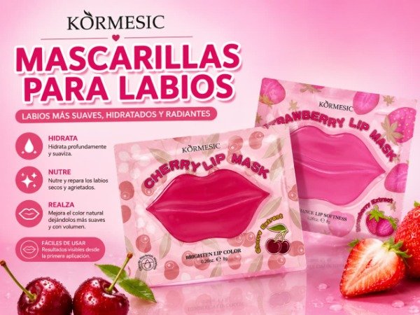Producto - MASCARILLA PARA LABIOS - KORMESIC