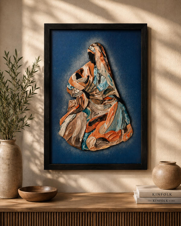 Producto - Cuadro Artesanal Madre e Hijo