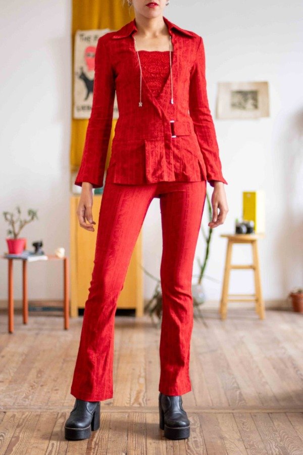 Producto - Set Just Now Rojo Talle: S/XS-